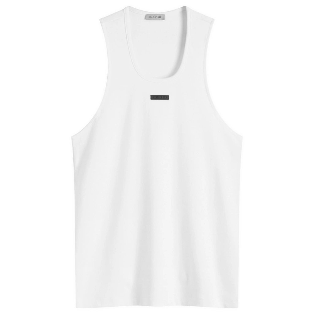 Fear of God Men's 8th Ribbed Tank White